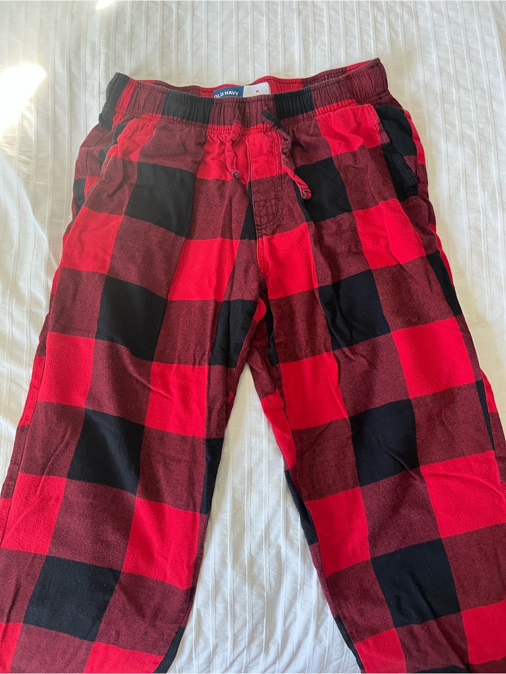 Old Navy Plaid Flannel Pajama Pants Unisex